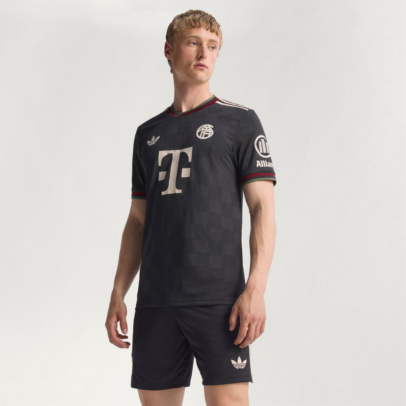Фланелка adidas Performance FC Bayern Munich 25/26 Third Authentic Jersey Черно | KE6802