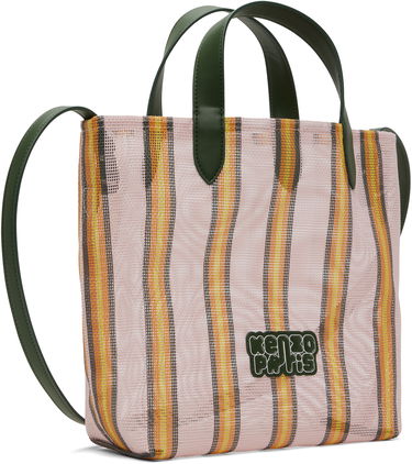 Голяма пазарска чанта KENZO Kenzo 'KENZO Coast Lines' Small Tote Bag Розово | FF68SA410FS1, 1