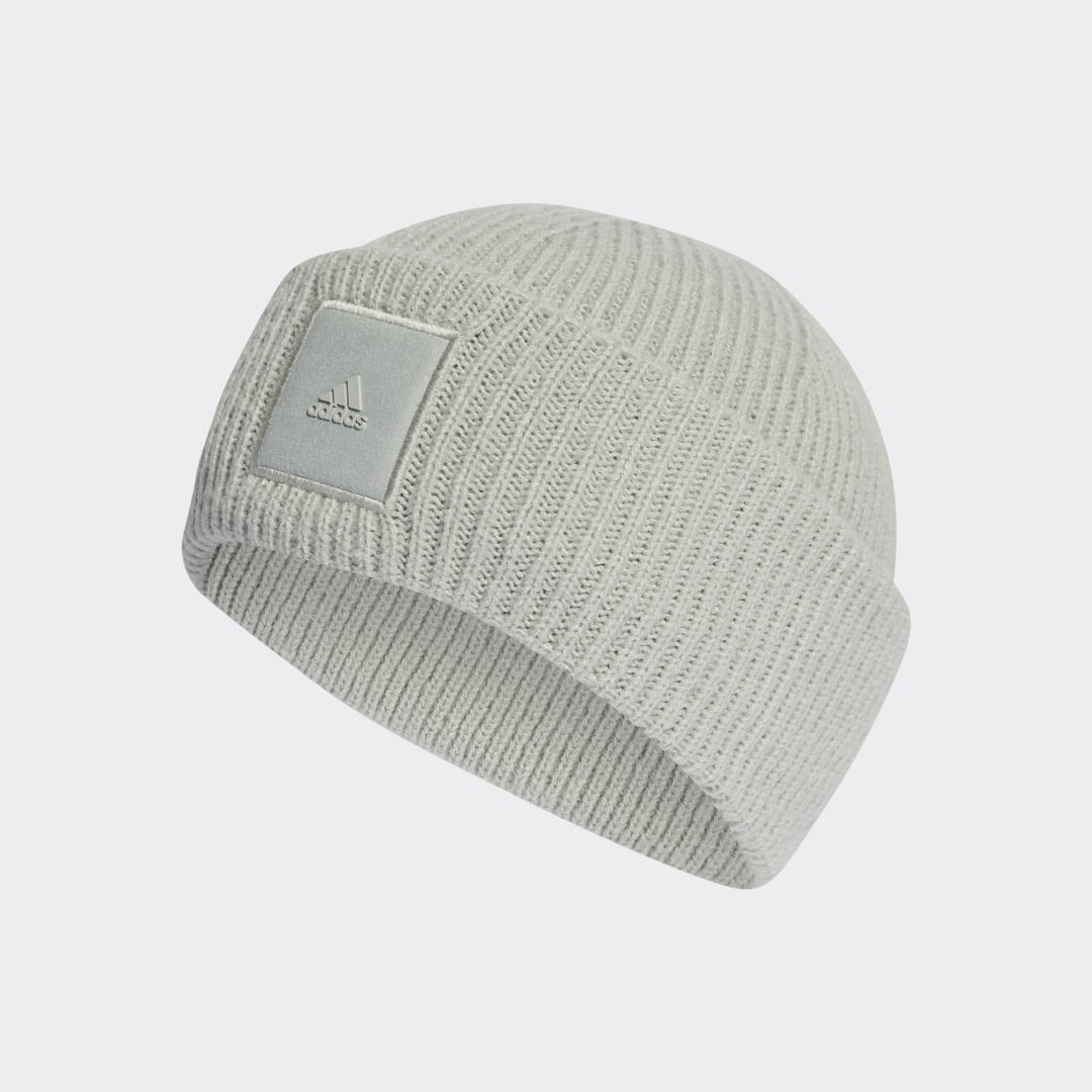 Шапка adidas Originals Wide Cuff Beanie Бяло | II3547, 1