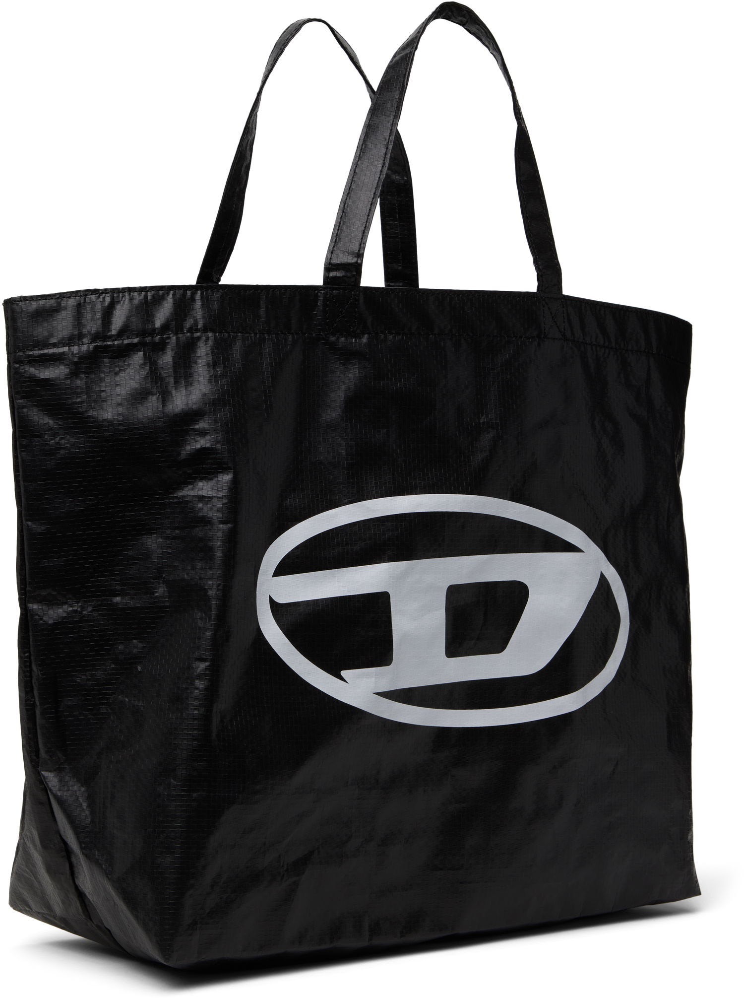 Голяма пазарска чанта Diesel Written Tote Bag Черно | J02129, 1