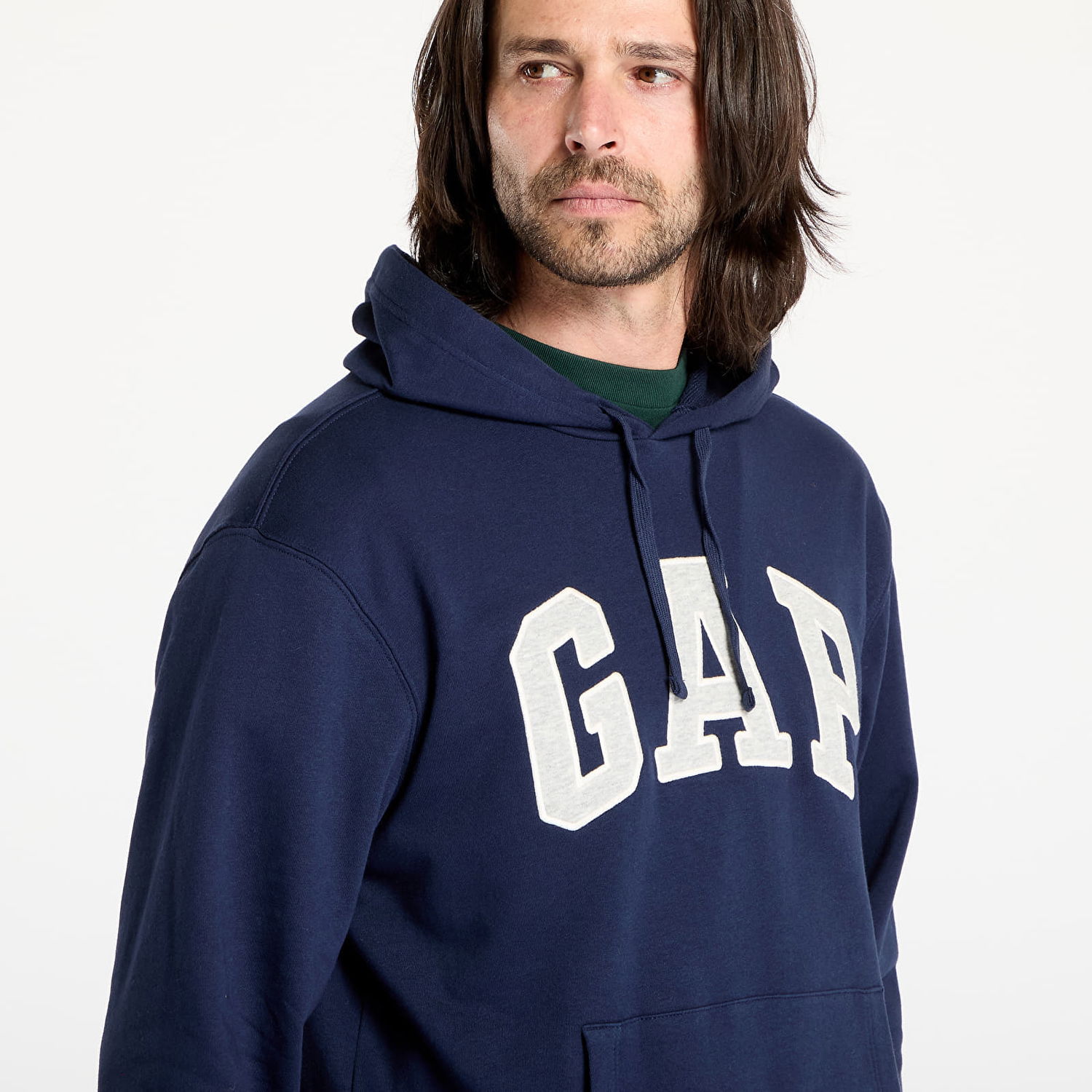 Суитчър GAP Logo Hoodie Тъмно синьо | 868453-07, 1