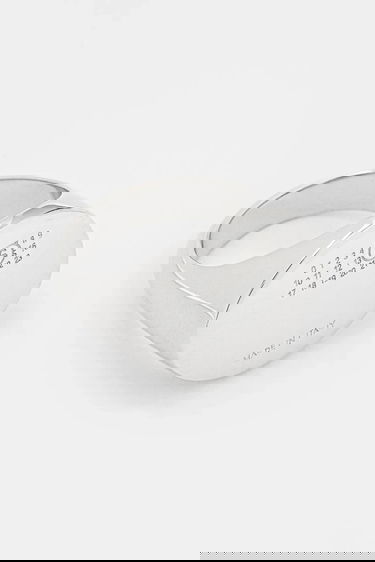 Пръстен Maison Margiela MM6 Maison Margiela Oval Numeric Ring Металик | SM7UQ0108 P8601, 1