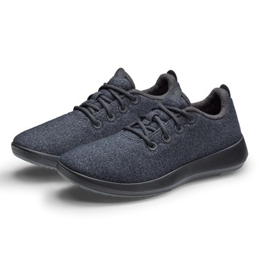 Кецове и обувки Allbirds Wool Runner Mizzles Черно | A10104W, 4