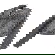 Marine Serre Moon Laser Denim Crop Jacket