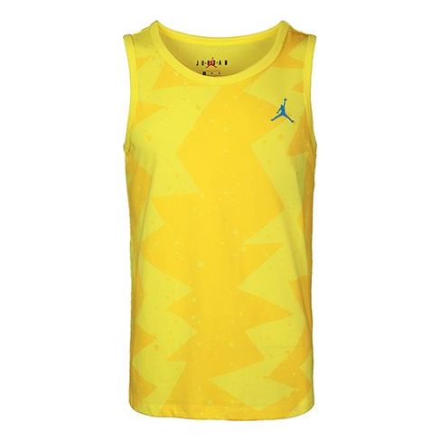 Потник Jordan Jordan Printed Poolside Basketball Vest Жълто | CJ6231-728