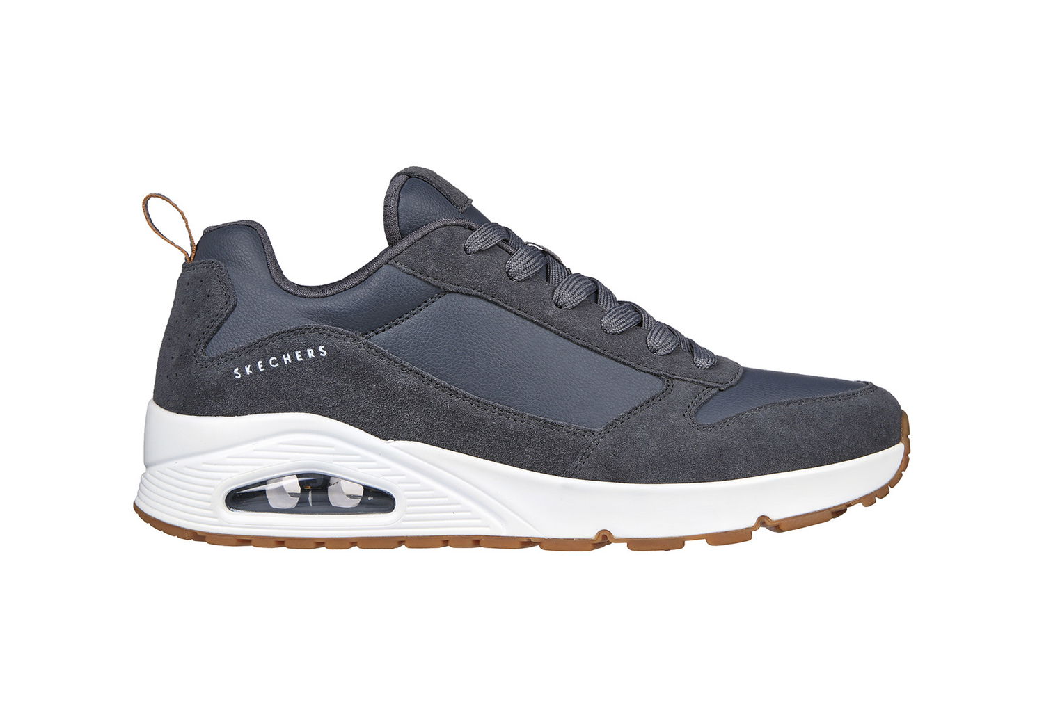 Кецове и обувки Skechers Uno Сиво | 52468-CHAR, 0