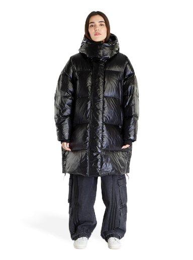 Пухо яке adidas Originals Long Puffer Jacket Черно | IR7119