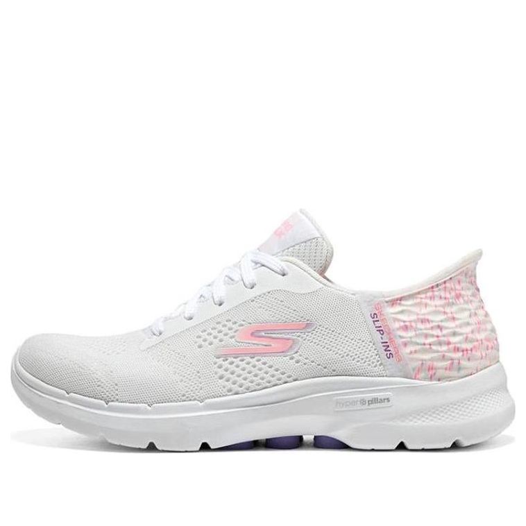 Кецове и обувки Skechers Go Walk Бяло | 124627-WMLT