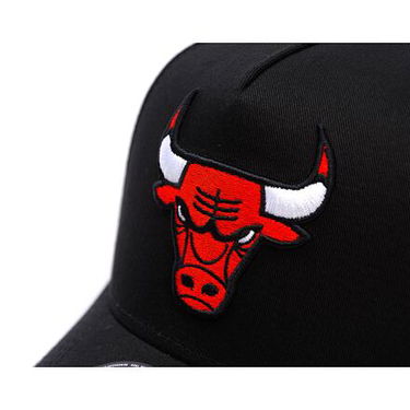 Шапка с козирка New Era Chicago Bulls NBA Side Patch 9FORTY A-Frame Adjustable Hat Черно | 60595220, 6