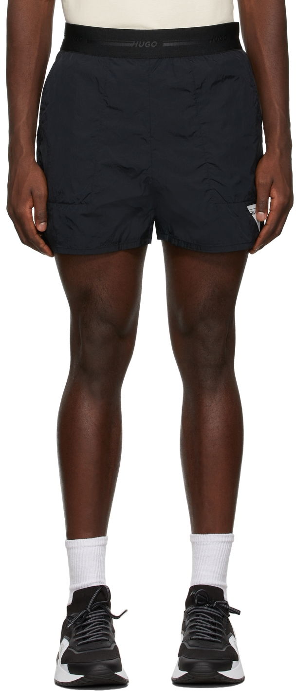 Къси панталони BOSS Black Athletic Shorts Черно | 50465581, 0