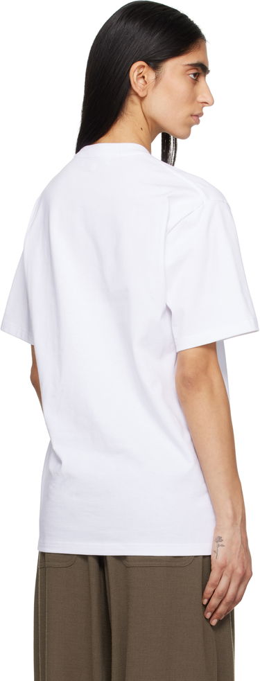 Тениска JW Anderson JW Anderson Window Embroidered T-Shirt Бяло | JT0283-PG1510, 2