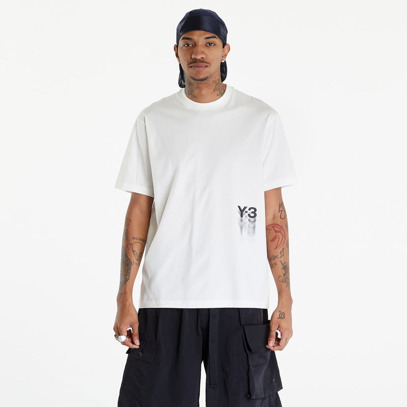 Тениска Y-3 Graphic Short Sleeve T-Shirt UNISEX Off White Бяло | IZ3123