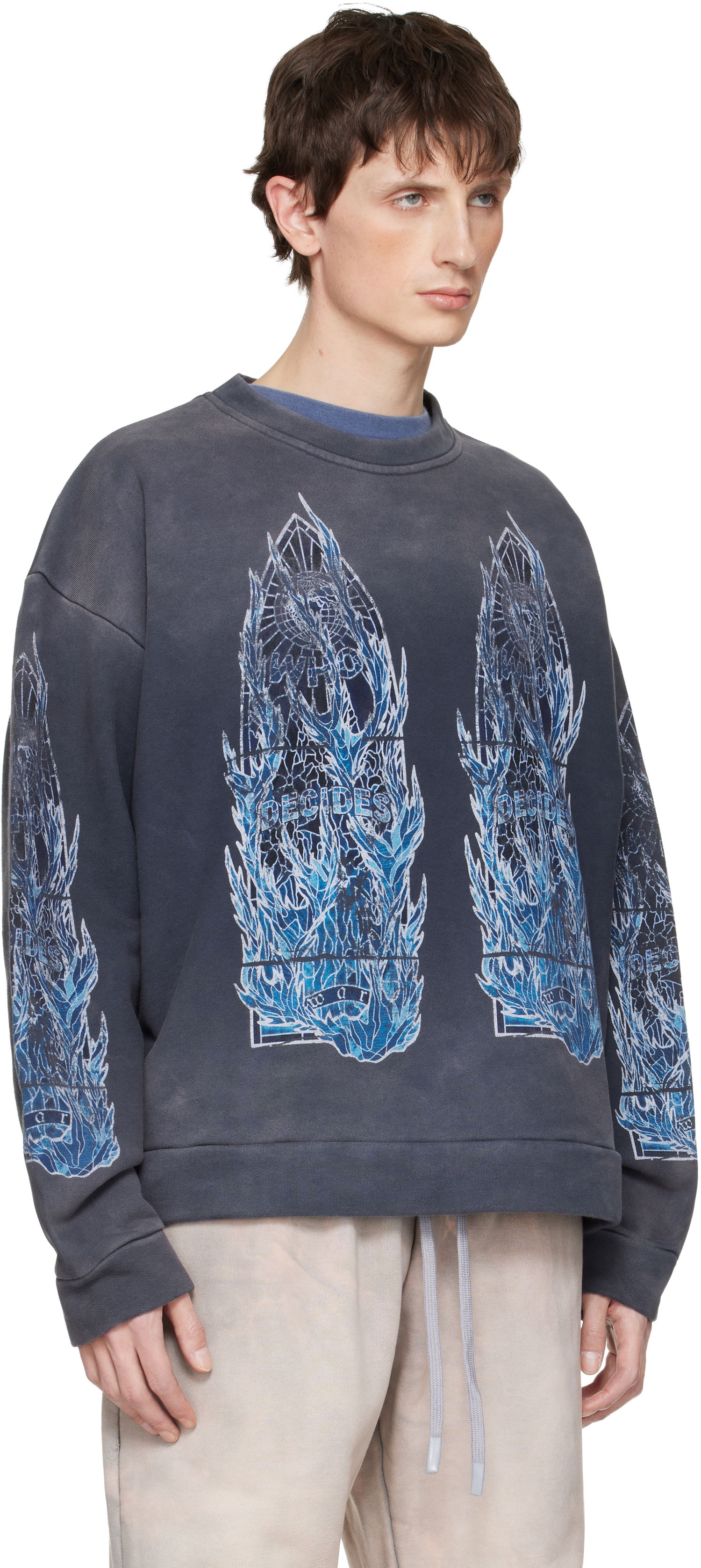 Суитчър Who Decides War Who Decides War Flame Glass Sweatshirt Многоцветен | 1110330010FW25, 1