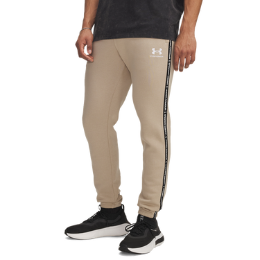 Спортни панталони Under Armour Icon Fleece Joggers with Side Taping Бежово | 1389358-299, 0