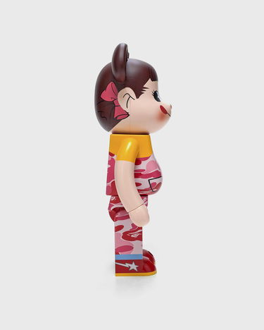 Колекционерско Medicom Toy BAPE X PEKO-CHAN PINK 1000% BE@RBRICK Figure Многоцветен | MED1768, 3