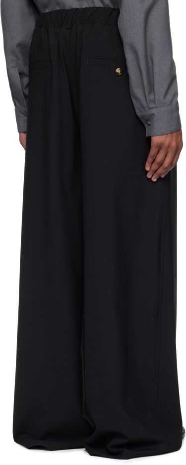 Панталони Marni Marni Wool Wide-Leg Trousers Черно | PUMU0290A1 UTP771, 2