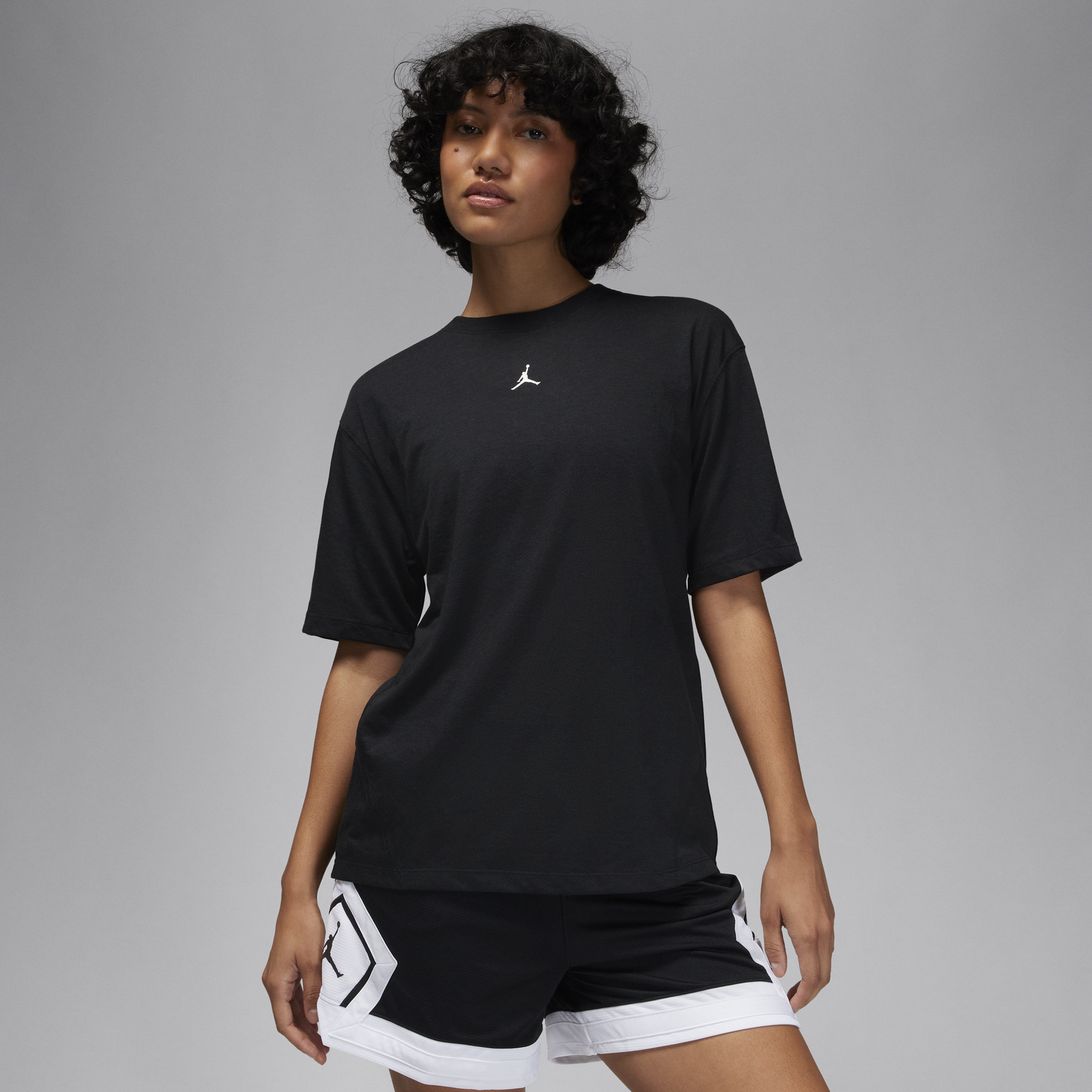 Тениска Nike Jordan Sport Diamond Черно | FN5116-010, 1