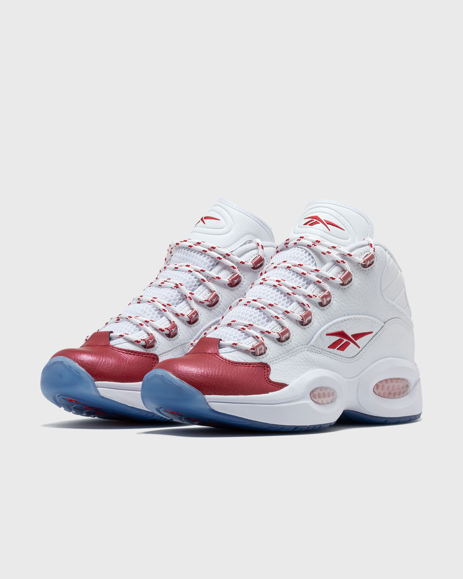 Кецове и обувки Reebok QUESTION MID, white/red Сиво | 100074721, 0