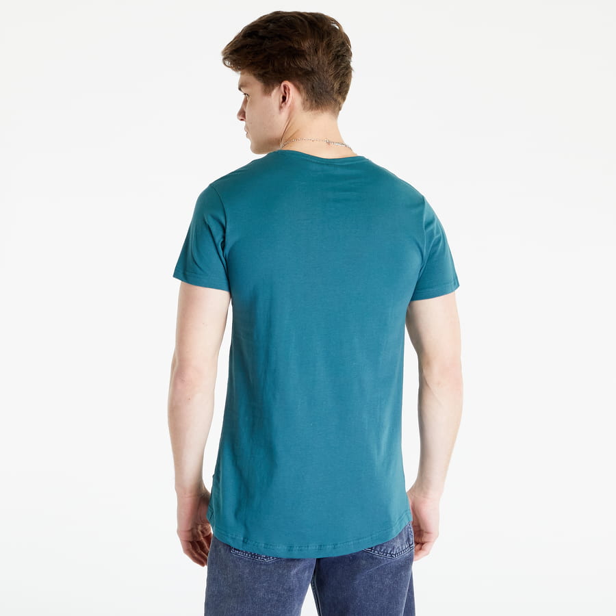 Тениска Urban Classics Shaped Long Tee Тюркоазено | TB638 Teal, 1