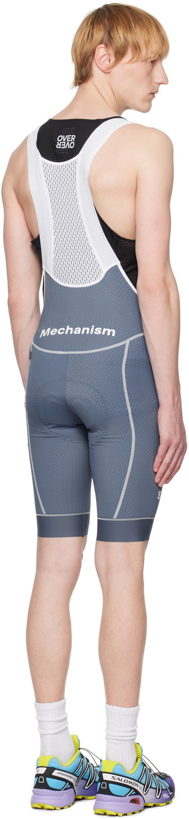 Къси панталони Pas Normal Studios Mechanism Bib Shorts Сиво | MB0107AM, 2