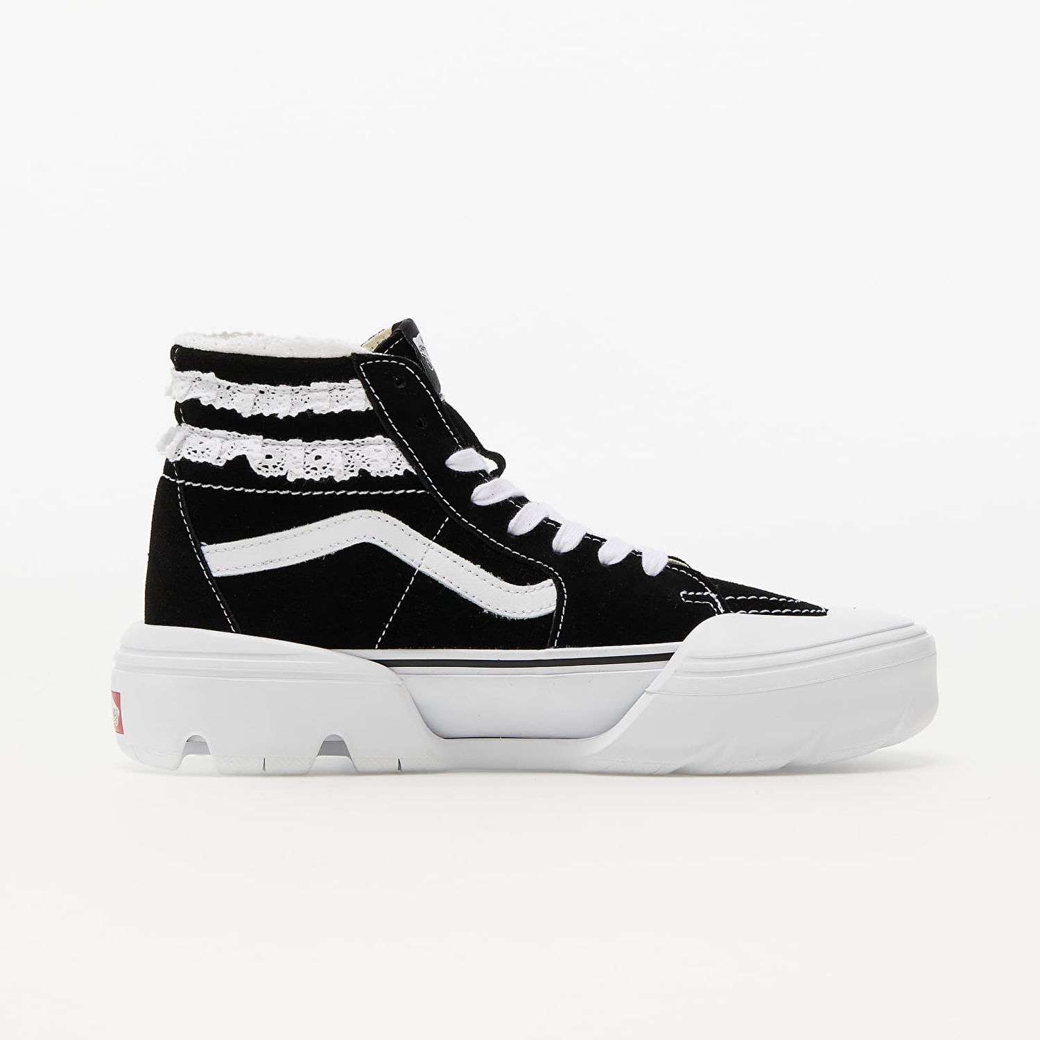 Кецове и обувки Vans Sandy Liang x SK8-Hi Tapered Modular "Black/ True White" Черно | VN0A7Q5TB7C1, 1