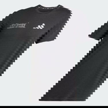 Тениска adidas Performance Ultimate Metallic Graphic Running T-Shirt Черно | JI9372, 3
