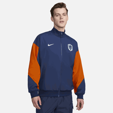 Яке Nike Dri-FIT Netherlands Strike Тъмно синьо | FJ2908-492, 4