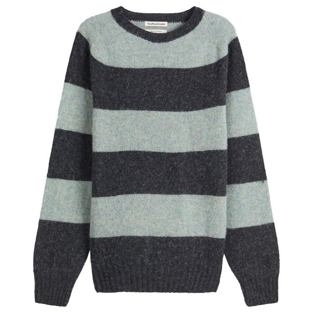 Suedehead Crew Neck Knit