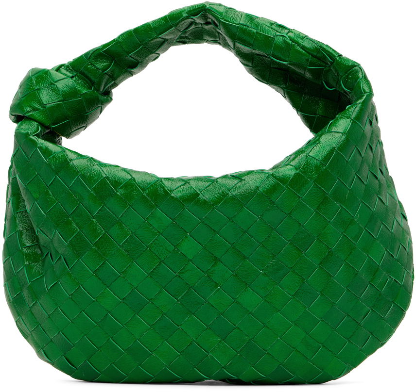 Дамска чанта Bottega Veneta Teen Jodie Bag Зелено | 690225 V2OJ1, 0