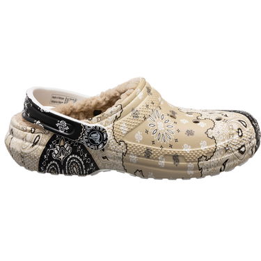 Кецове и обувки Crocs Classic Lined Bandana Clog Бежово | 208061-2ZM, 2