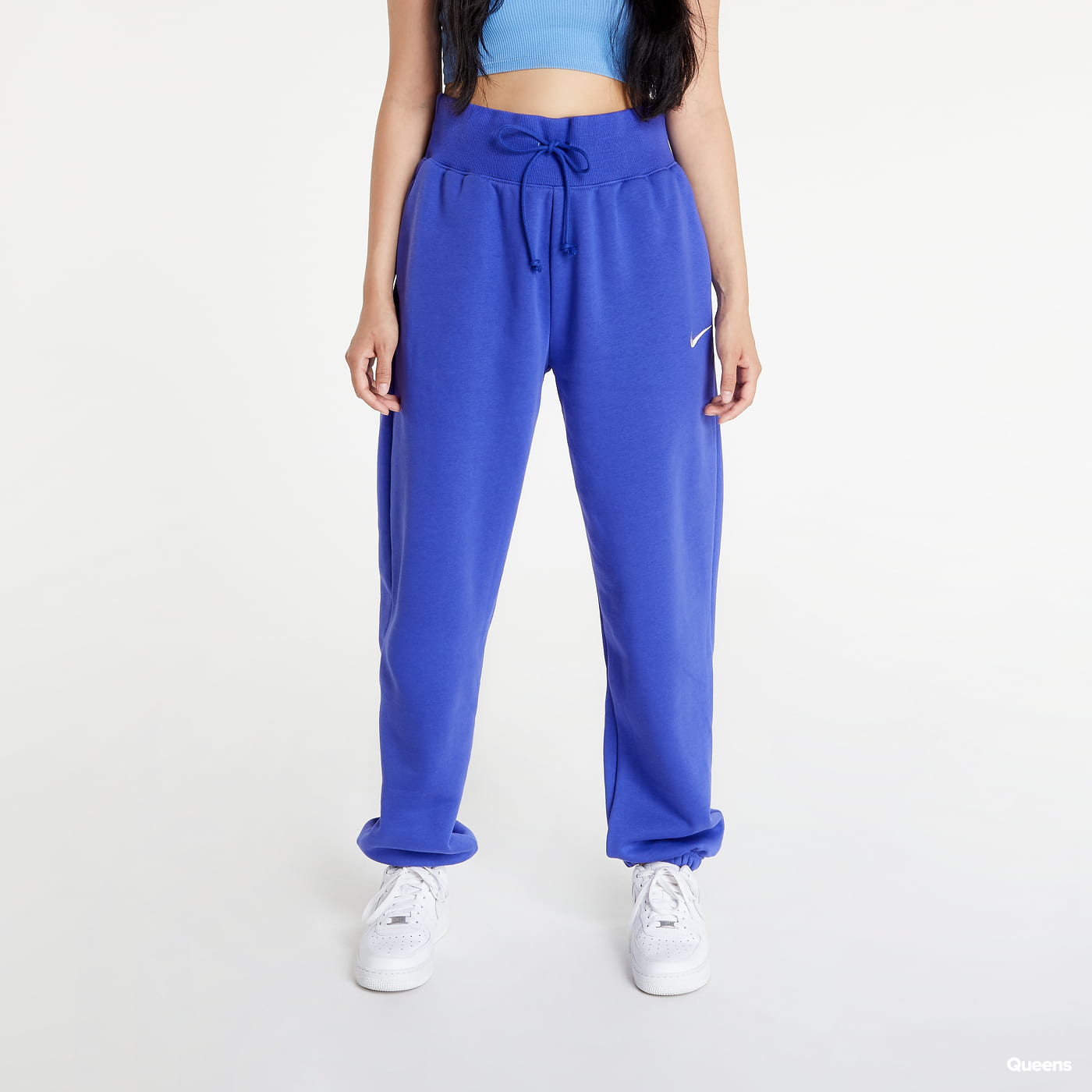 Спортни панталони Nike Phoenix Fleece Joggers Синьо | DQ5887-430, 0