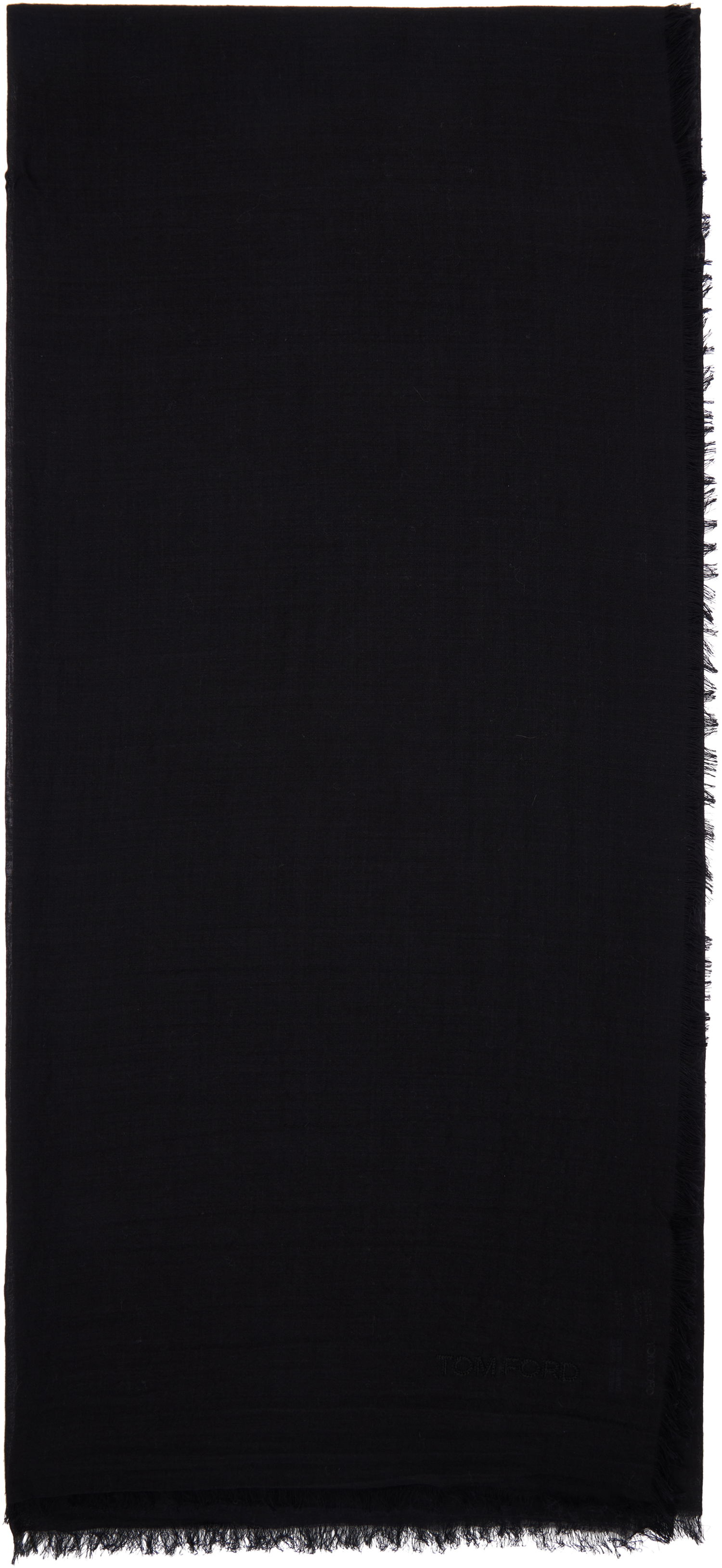 Шал Tom Ford Day Scarf Черно | SSD016-WSS22, 0