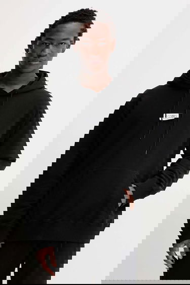 Суитчър Maison Margiela Smooth Hooded Sweatshirt MM6 Maison Margiela x MM6 Wardro Черно | SH0GU0033.M25025.900, 0