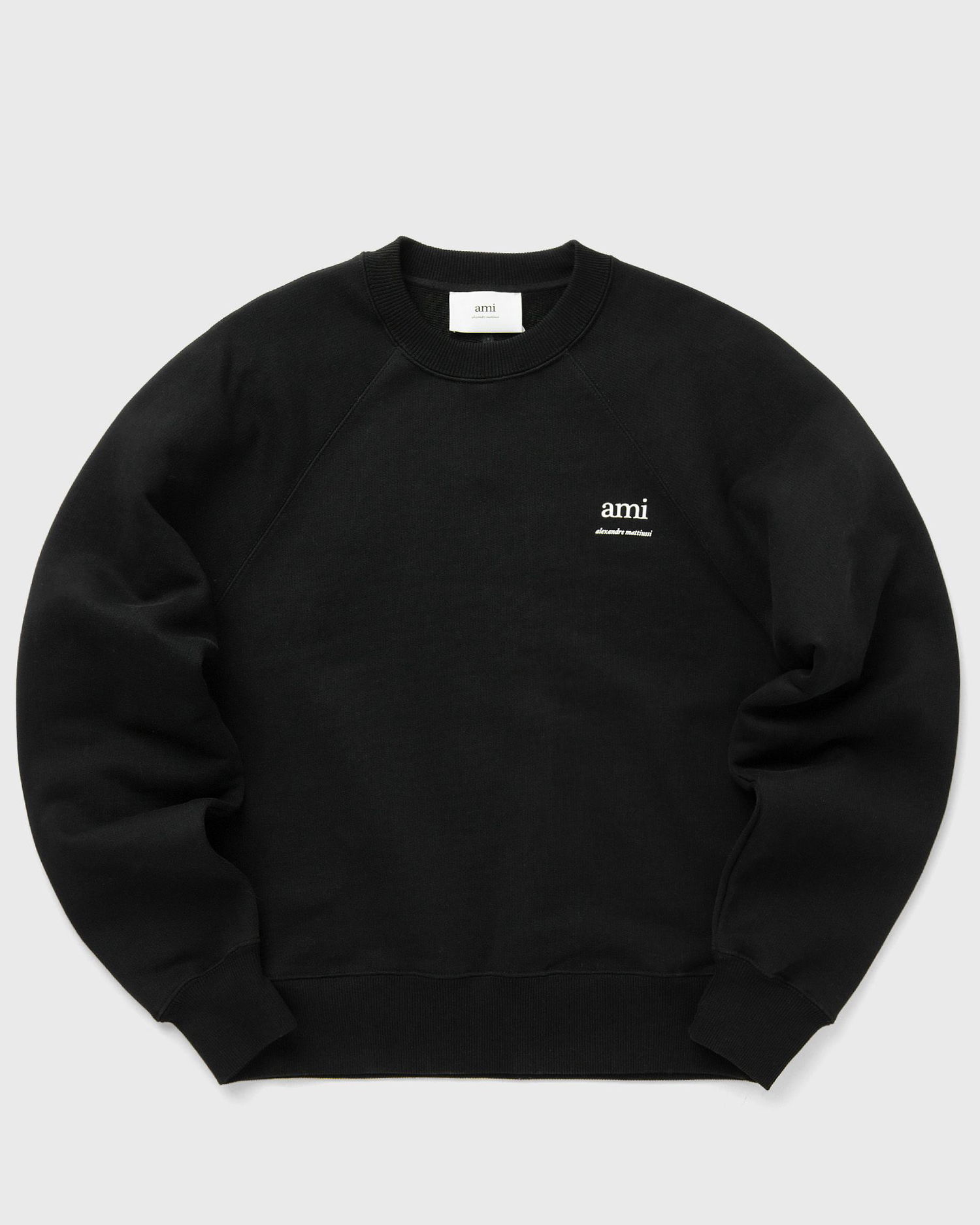 Пуловер AMI Paris Crewneck Черно | USW024.747-001, 0
