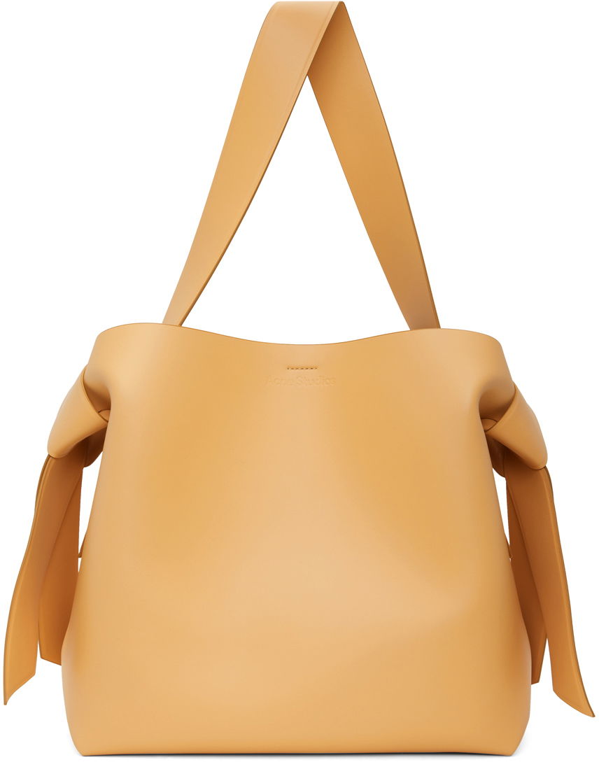 Чанта през рамо Acne Studios Midi Musubi Shoulder Bag Бежово | A10192-, 0
