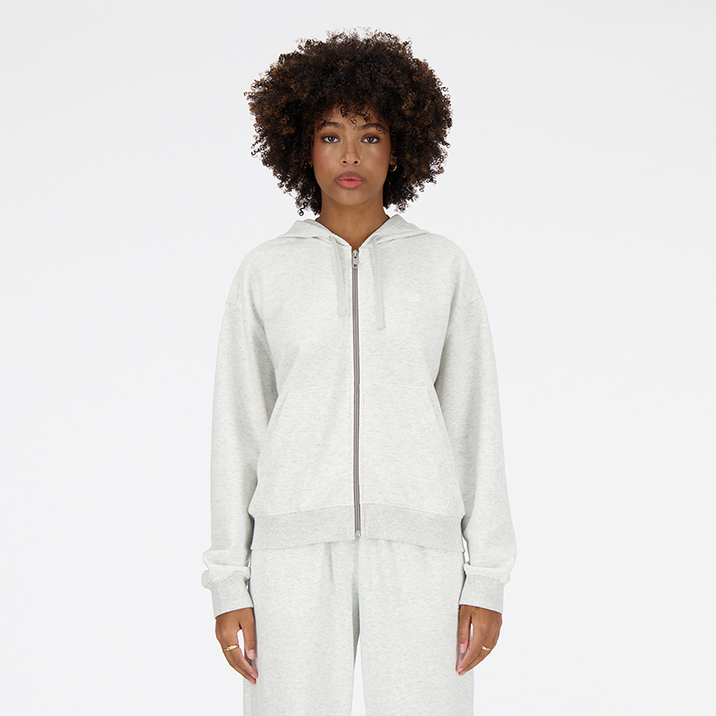 Суитчър New Balance hoodie Сиво | WJ41501AHH, 0