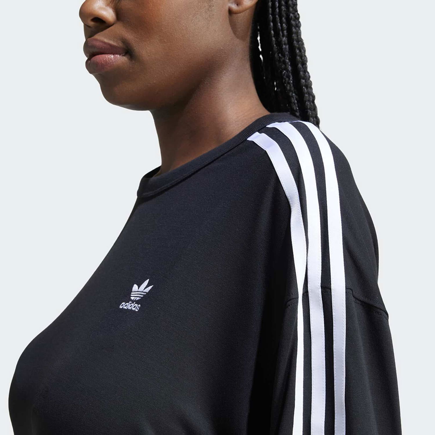 Тениска adidas Originals adidas 3 Stripe Os Tee Черно | IU2406, 1