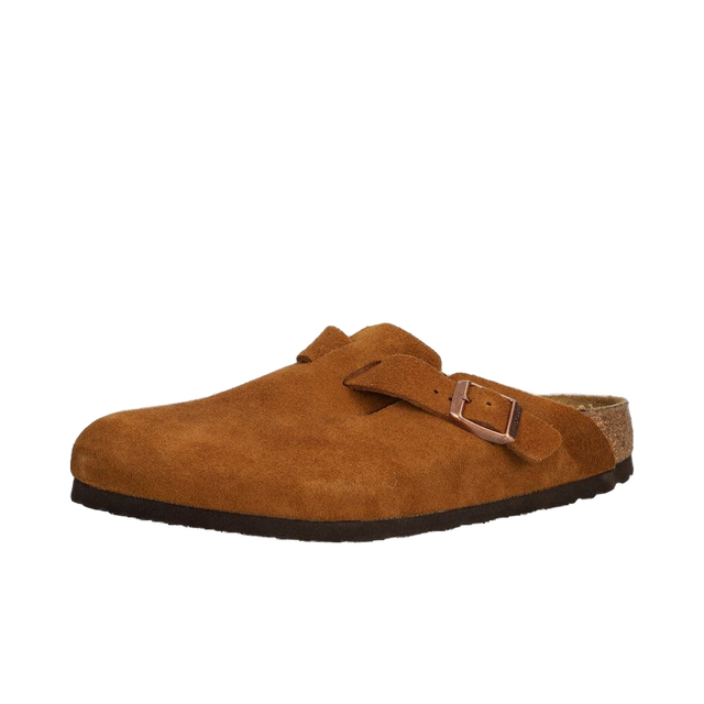 Boston Suede Slip-on Sandals