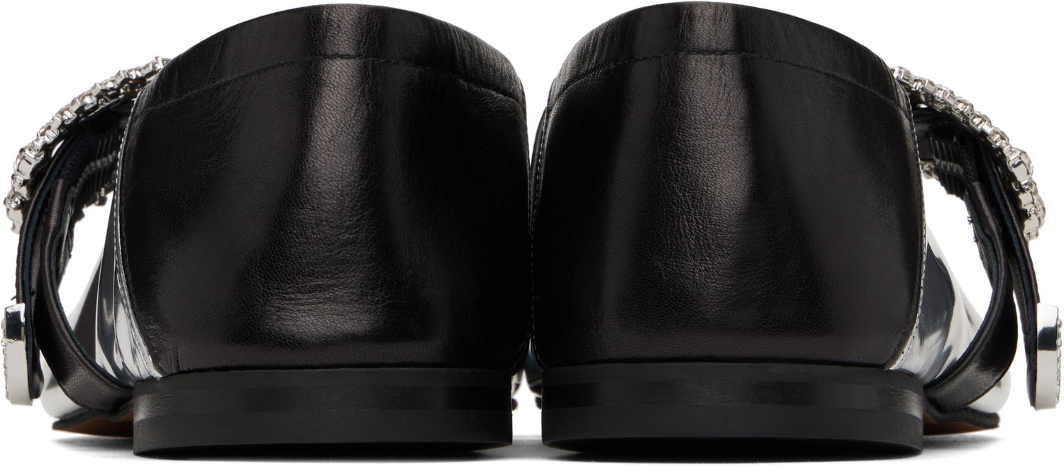 Pокля Wales Bonner Wales Bonner Glide Ballerina Flats Металик | WBW43010B, 1