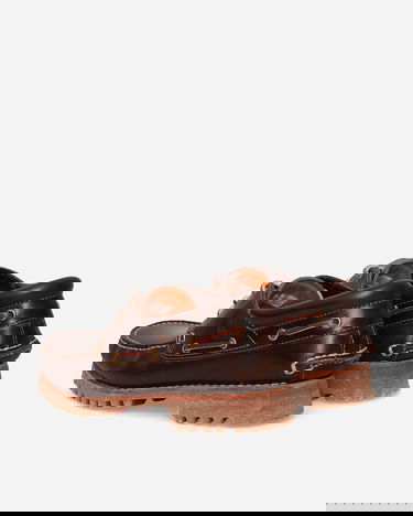 Кецове и обувки Timberland Authentic Boat Brown Кафяво | TB0300032141 BROWN, 4
