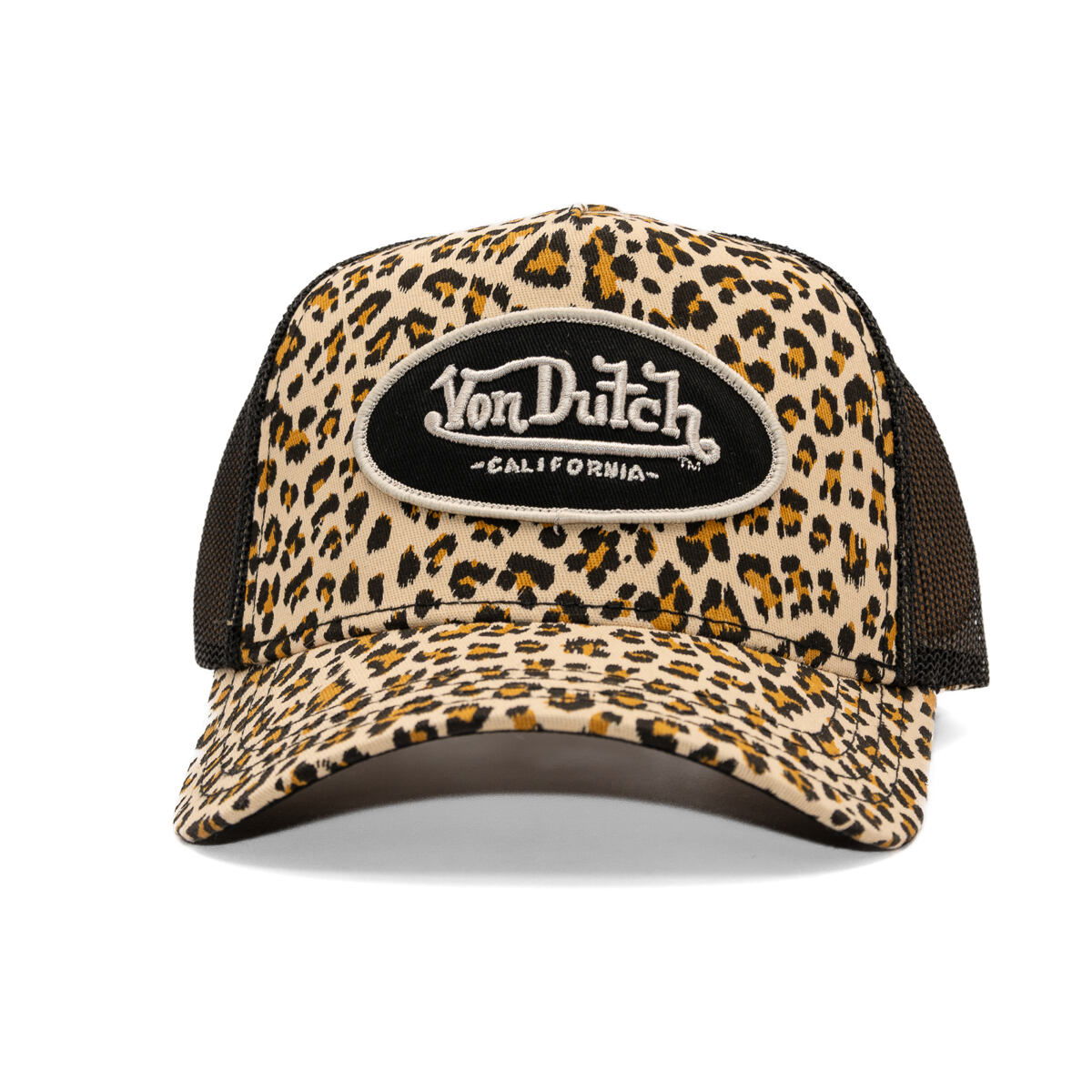 Шапка с козирка Von Dutch Von Dutch Trucker Cali Patch Hat Бежово | VD/0/CAS2/LEO/BE, 1