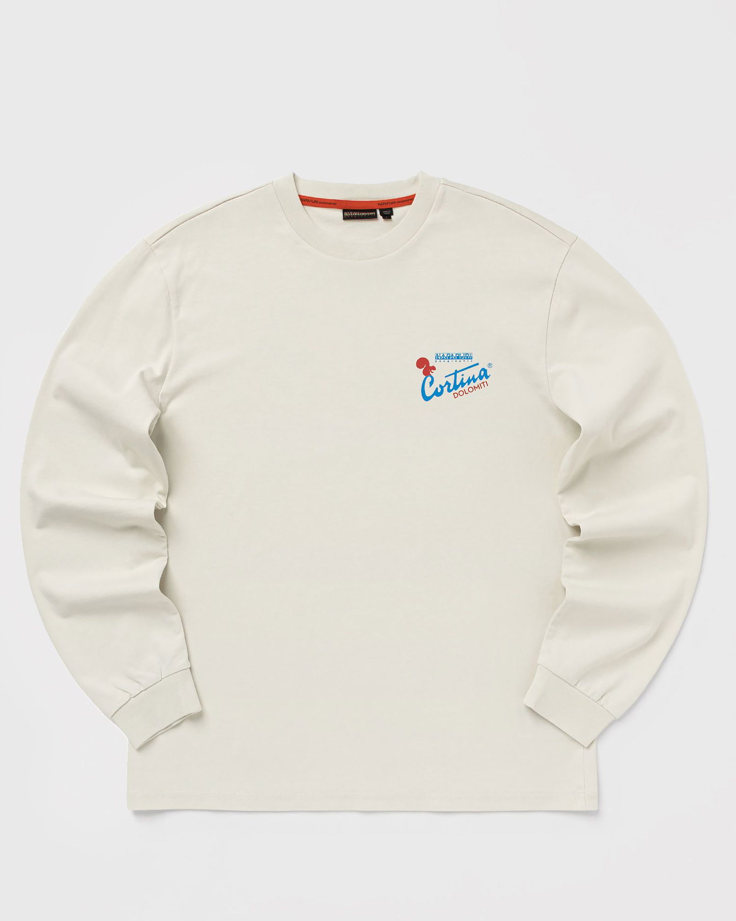 Тениска Napapijri FIEMME Long Sleeve T-Shirt Cortina Dolomiti Бежово | NP0A8947N1J1, 0