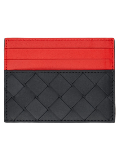 Портфейл Bottega Veneta Credit Card Holder Червено | 635057 VCPQ5