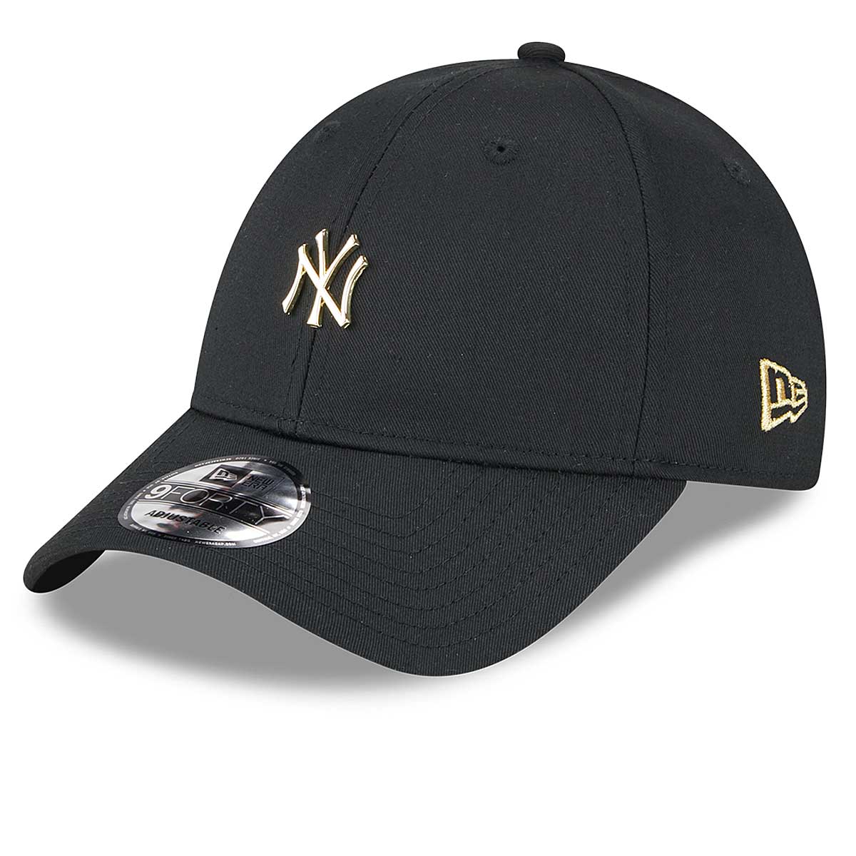 Шапка с козирка New Era New Era MLB New York Yankees Metal Logo 9FORTY Adjustable Cap Сиво | 60292521, 1