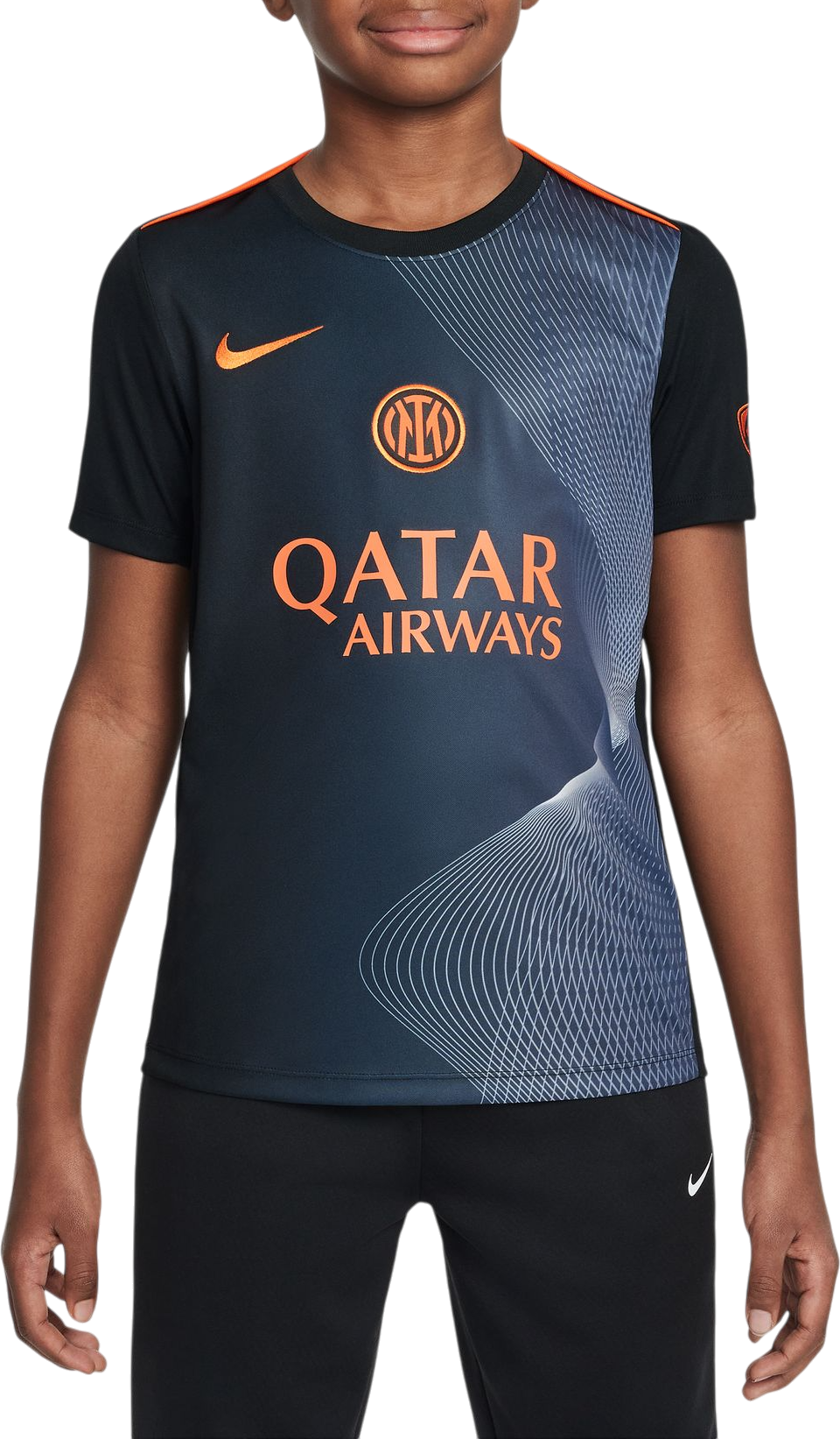 Тениска Nike Inter Milan Dri-FIT Pre-Match Top 2025/26 Черно | hm4188-010, 0