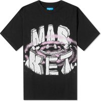 Тениска MARKET Smiley Portal T-Shirt Черно | 399001551-BLK, 1
