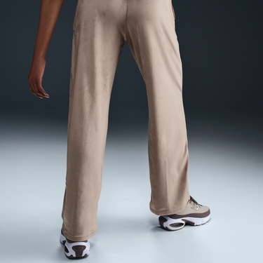 Панталони Nike Sportswear Chill Knit Mid-Rise Velvet Pants Бежово | HJ0922-233, 4