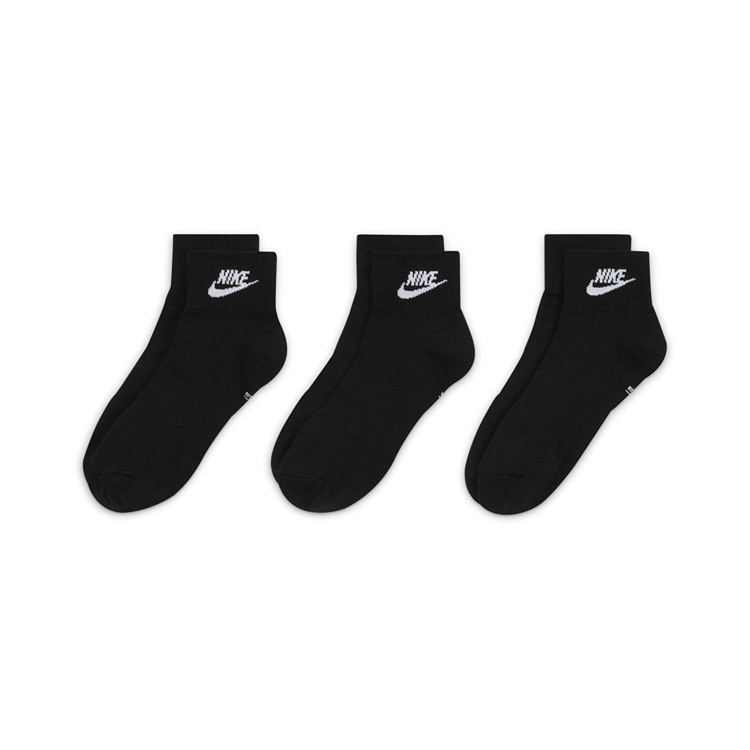 Бельо и чорапи Nike Everyday Essential Ankle Socks 3-Pack Черно | DX5074-010, 1