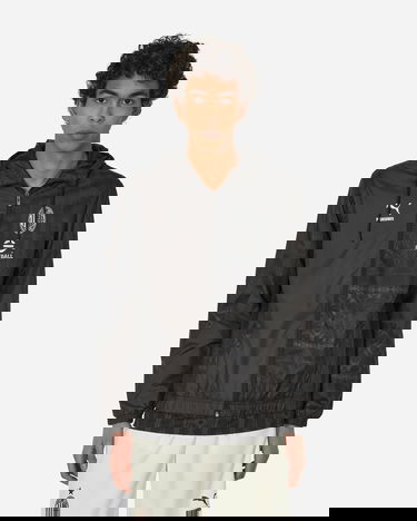 Яке Puma AC Milan x Pleasures Prematch Jacket Black / Asphalt Черно | 776092-01, 1