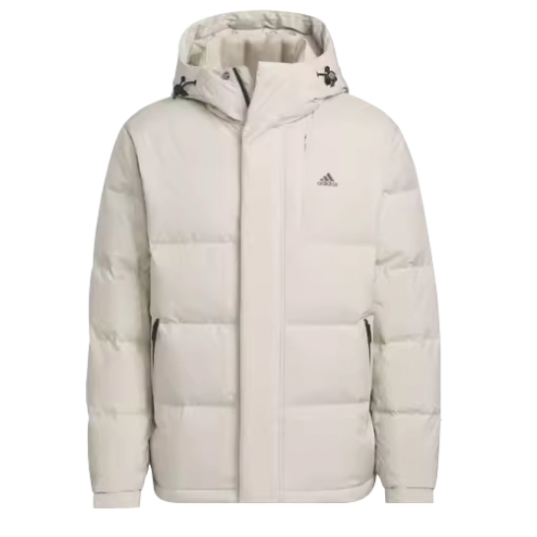 Пухо яке adidas Originals Hooded Down Jacket Бяло | IW0780, 0